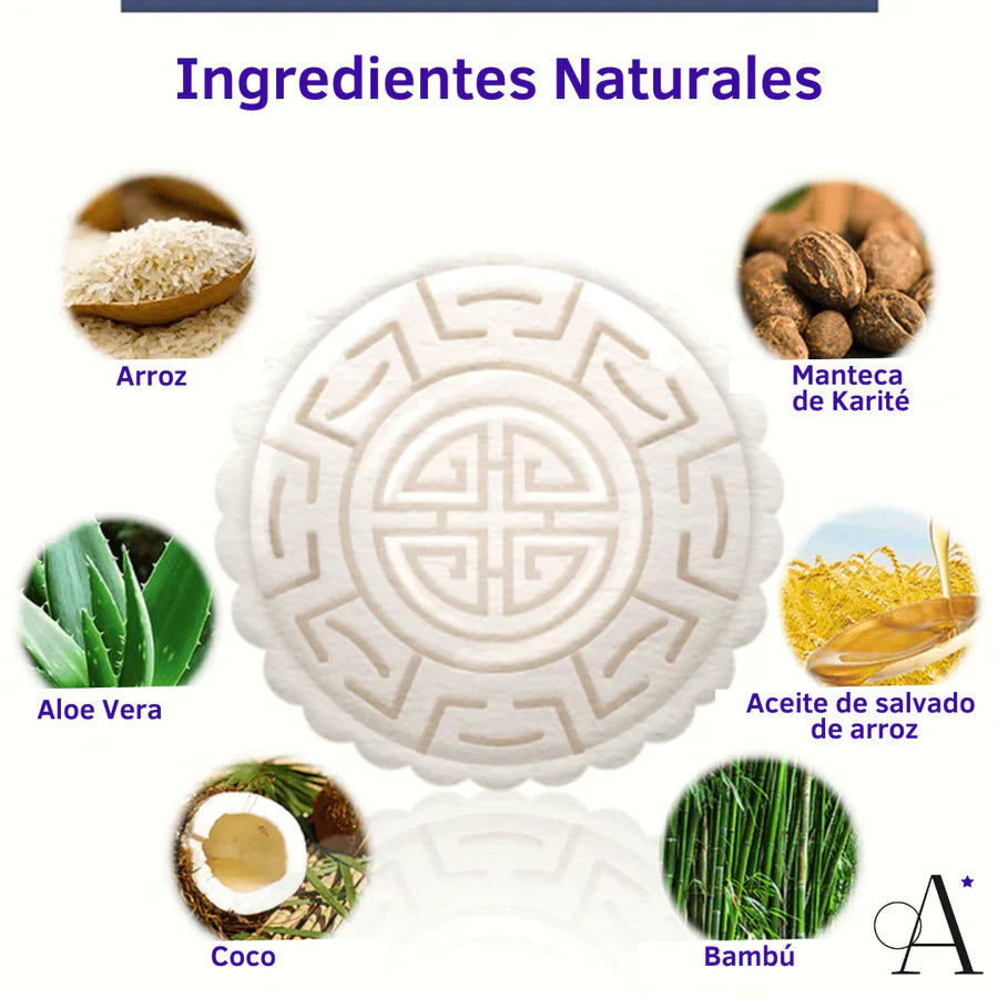 Shampoo de arroz anticaída en barra Glam by SK ǀ Tienda de Belleza