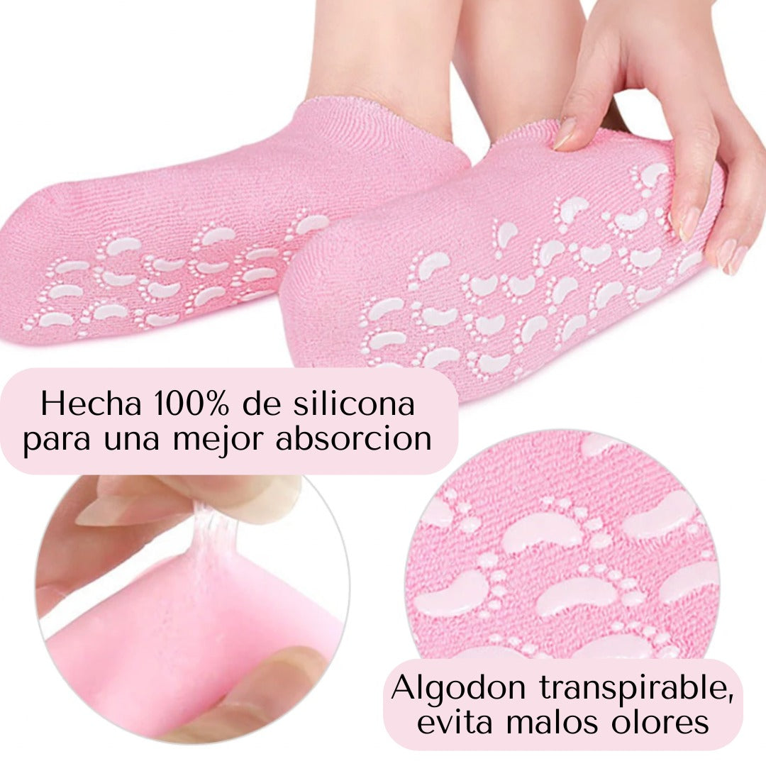 Medias Silicona - SPA para pies ¡OFERTA POR TIEMPO LIMITADO!*