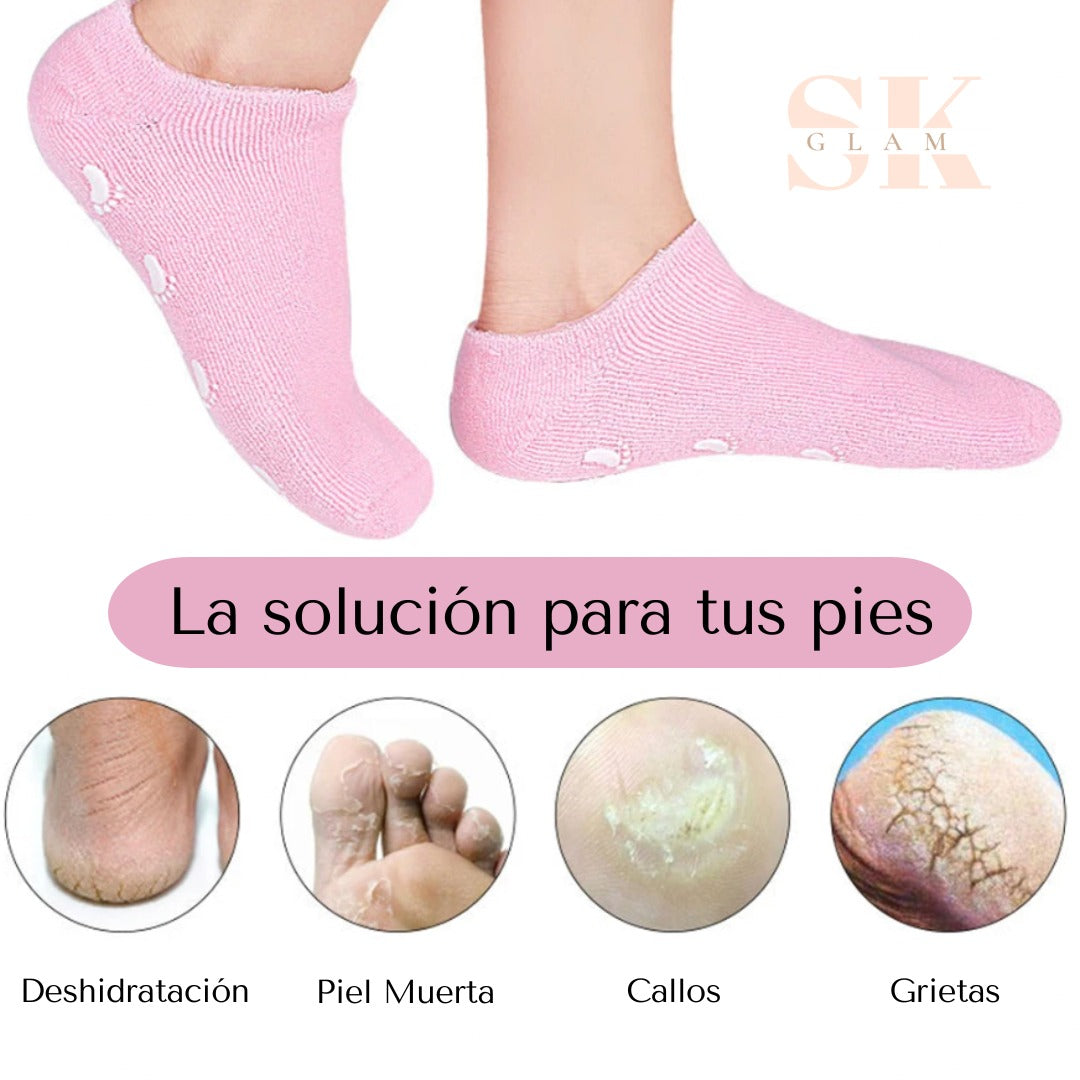 Medias Silicona - SPA para pies ¡OFERTA POR TIEMPO LIMITADO!*